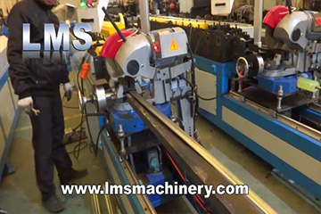 LMS Duct TDC Flange roll forming machine